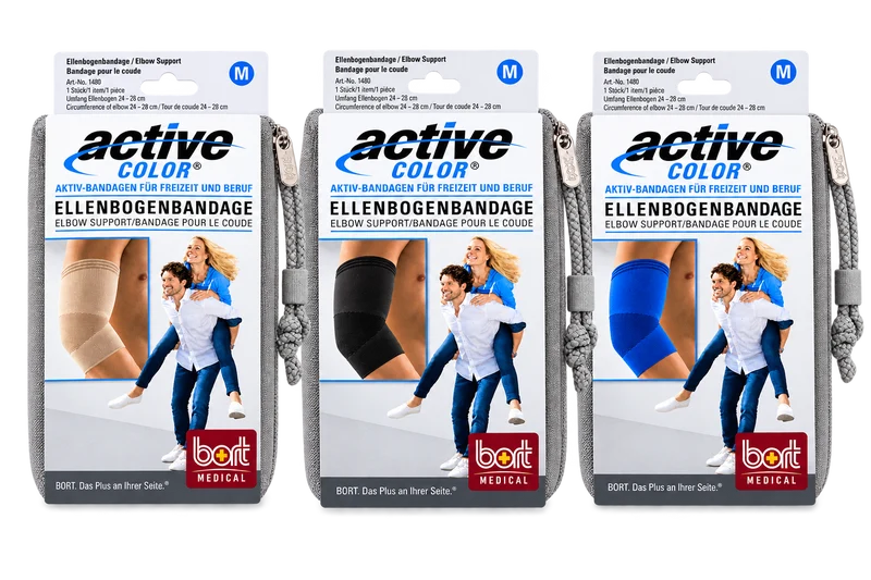 Bort Active Color Ellenbogenbandage, untersch. Varianten