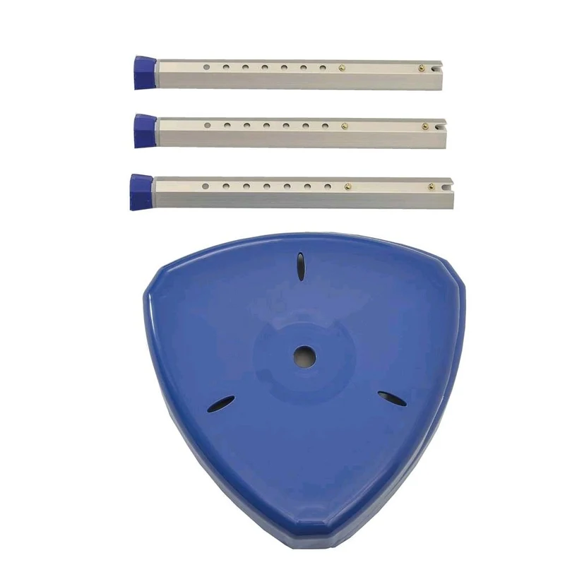 Careline AQUASAFE Eck Duschhocker, höhenverstellbar, 35x35cm, Farben