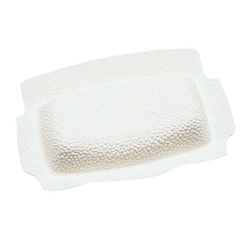 Behrend Sicherheits-Kopfpolster, Badewanne, TPE, latexfrei, 32x22cm