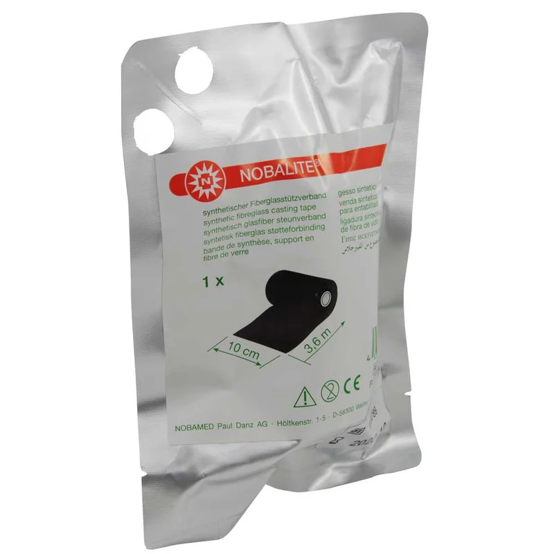 Noba NOBALITE®-schwarz Castverband, synth., Fiberglas, Gr/1St