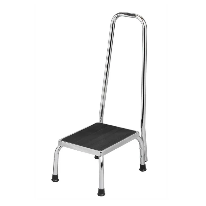 Behrend Trittstufe, Gummi-Oberfläche, mit/ohne Haltegriff, bis 120 kg