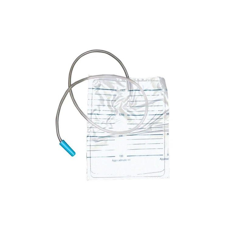 Ratiomed Urinbeutel Standard, unsteril, 90 cm Schlauch, 100 St, Größen
