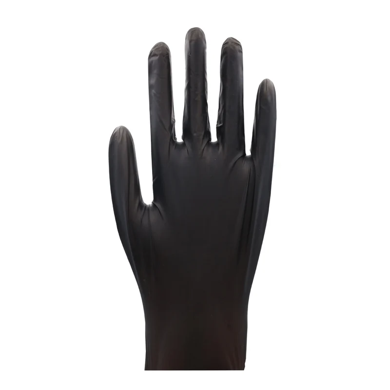 Med-Comfort Vitrilhandschuhe Black, Nitril-Vinyl-Gemisch, puderfrei, S-XL
