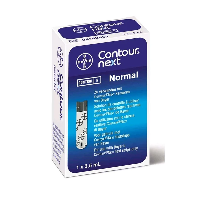 Bayer CONTOUR® NEXT Kontrolllösungen für Blutzuckermessgerät, 2,5 ml
