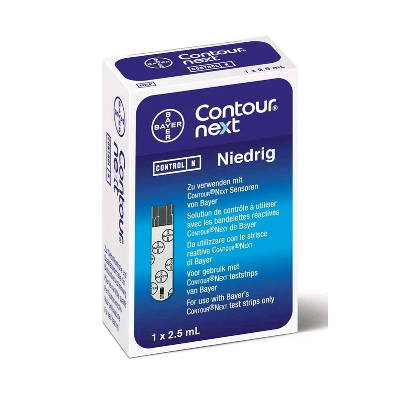 Bayer CONTOUR® NEXT Kontrolllösungen für Blutzuckermessgerät, 2,5 ml