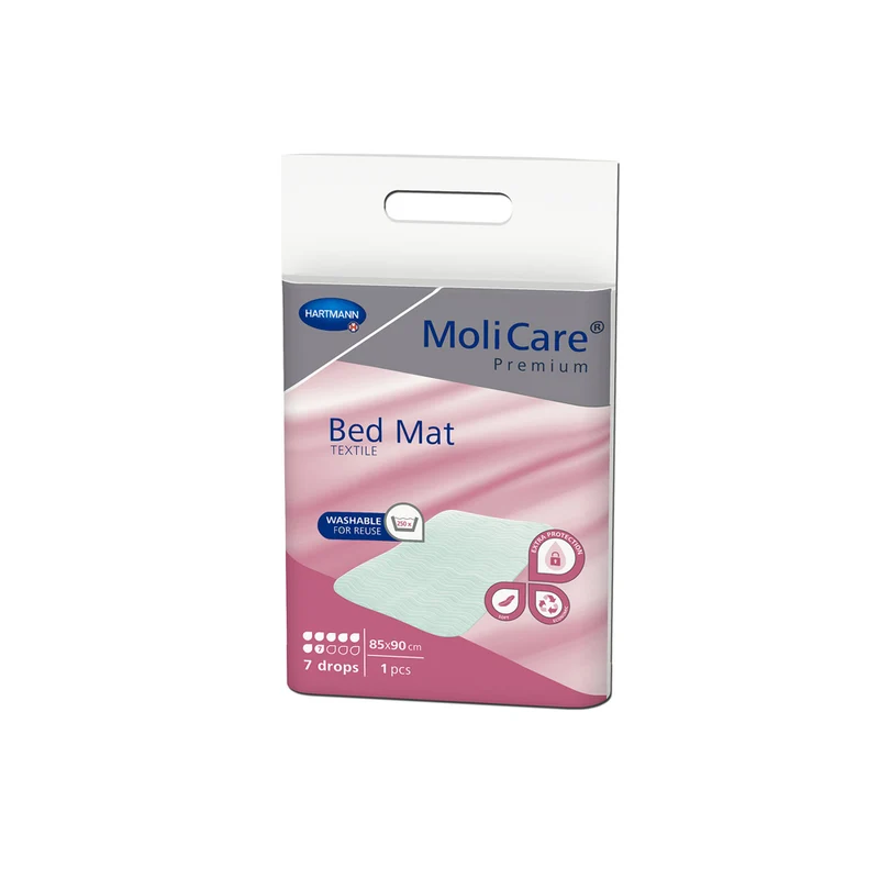 Hartmann MoliCare® Premium Bed Mat Textile Inkontinenzunterlage, 7 Tropfen