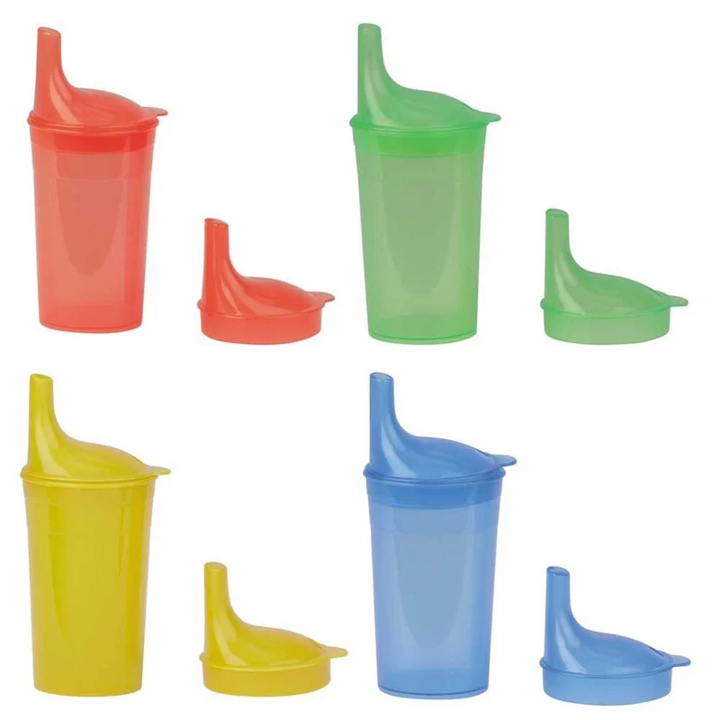 Behrend Trinkbecher-Set Color, 2 Mundstücke Tee/Brei, 250 ml, Farbwahl