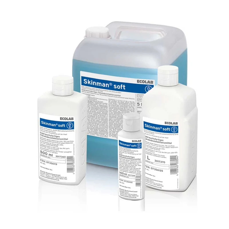 Ecolab Händedesinfektion Skinman Soft, versch. Größen