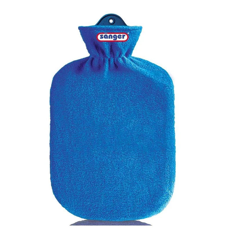 Wärmflasche mit Fleecebezug von Sänger, versch. Ausführungen u. Farben