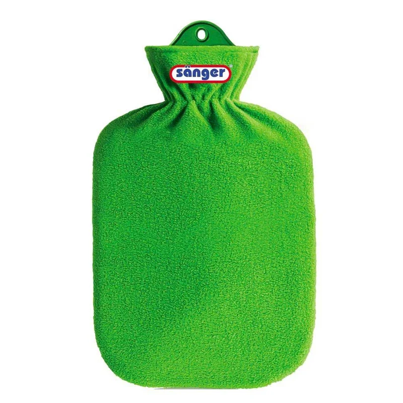 Wärmflasche mit Fleecebezug von Sänger, versch. Ausführungen u. Farben