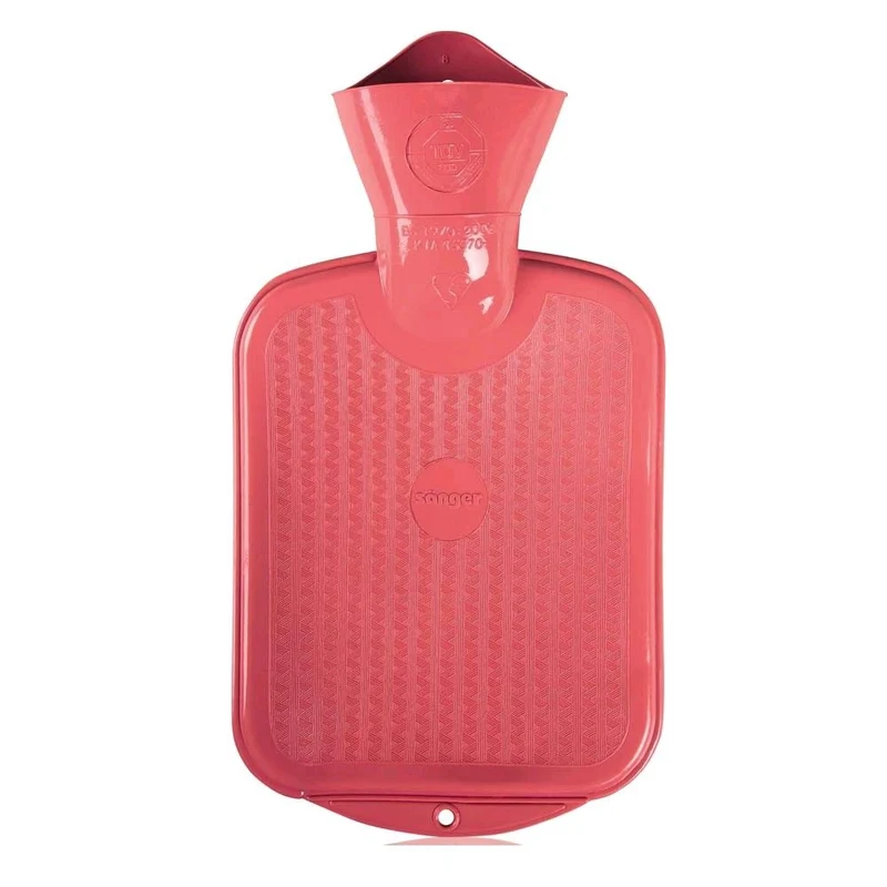 Sänger 0,8 L Kinder Wärmflasche, beidseitig glatt, nahtlos, Farbwahl
