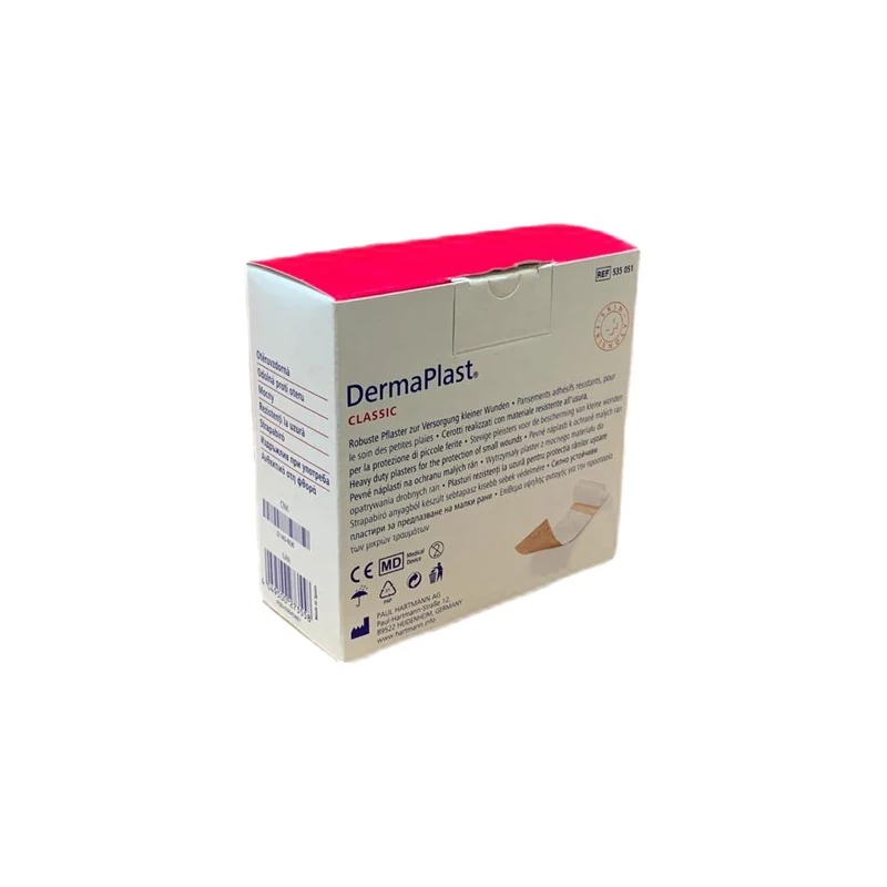 Hartmann DermaPlast classic, Wundpflaster, 1 Rolle, 5 m