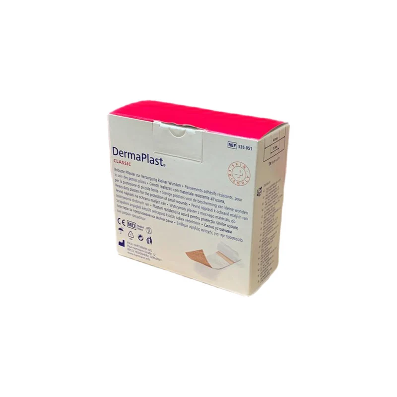 Hartmann DermaPlast classic, Wundpflaster, 1 Rolle, 5 m