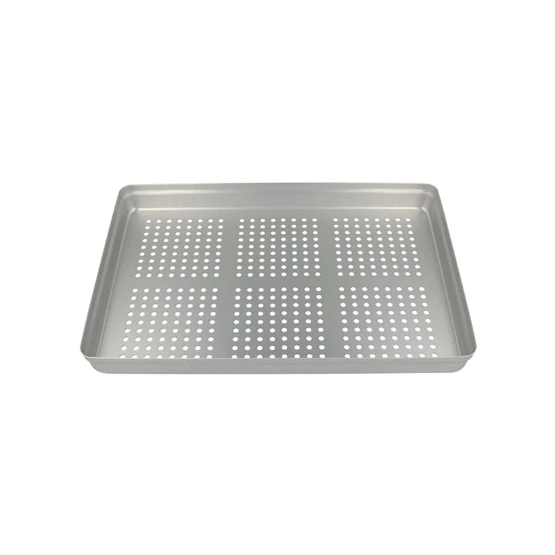 Euronda Normtray Deckel aus Aluminium, silber, gelocht oder ungelocht