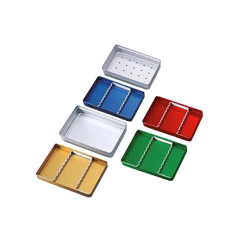 Euronda Mini-Tray Deckel aus Aluminium, silber, gelocht oder ungelocht