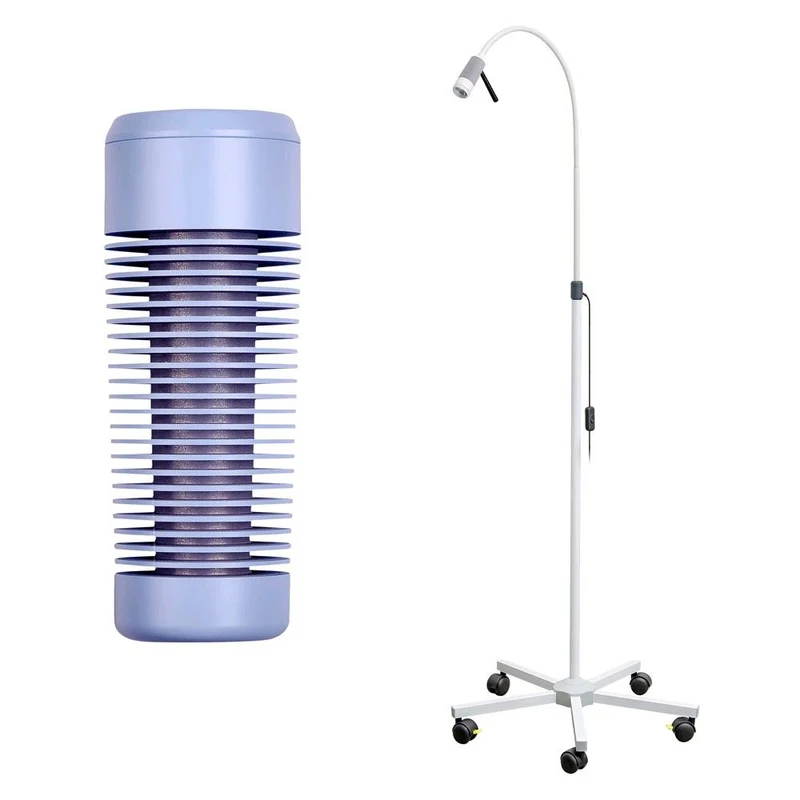 LED Untersuchungsleuchte, abnehmbarer Handgriff, Rollstativ, Farbwahl
