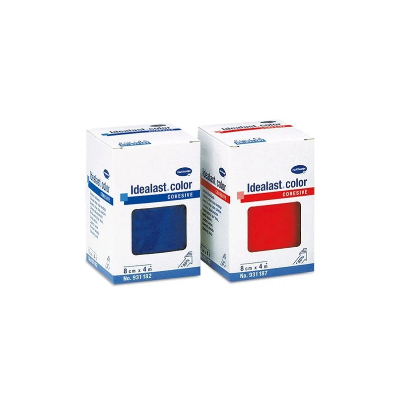 Idealast®-haft Color Idealbinde von Hartmann, rot u. blau, alle Größen
