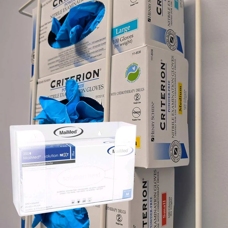 MaiMed Handschuhspender, für 1 oder 3 Handschuhboxen, aus Acryl