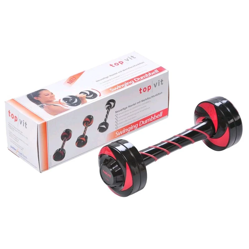 Hantel Top/vit® Swinging Dumbbell, mit Gegengewicht, Vibration, 1 St.