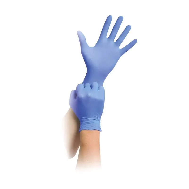 MaiMed solution - Nitrilhandschuhe blau-violett, puderfrei, 100 St.