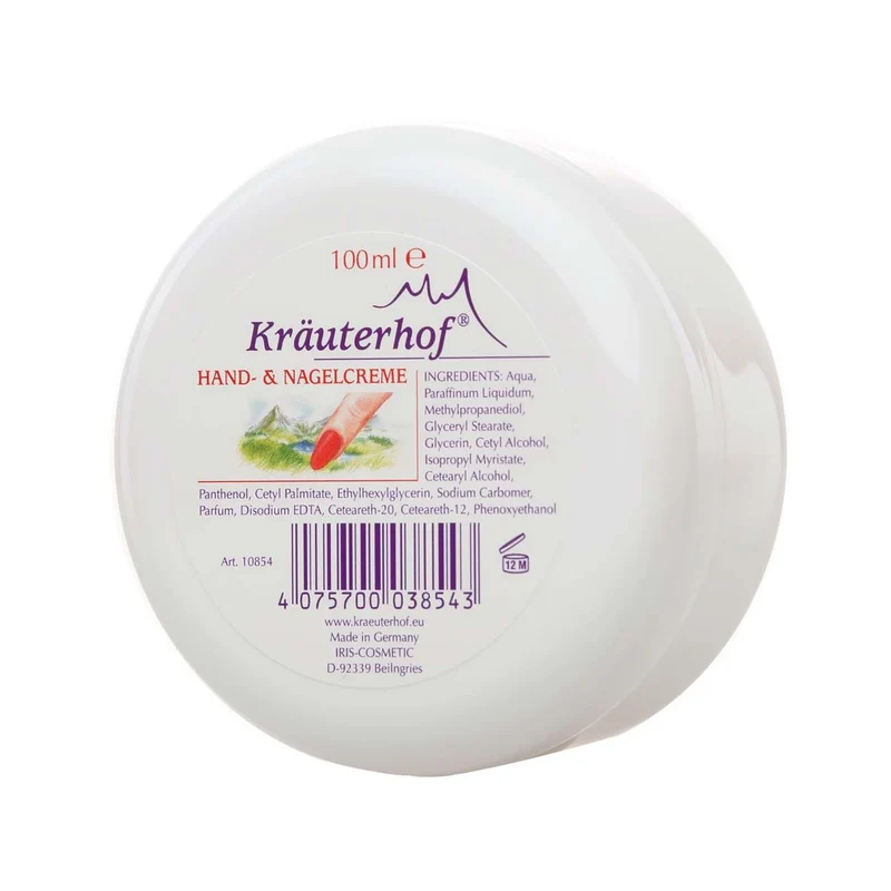 Asam Kräuterhof® Hand- / Nagelcreme, mit Vitaminen, 100ml