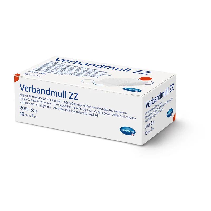 Hartmann Verbandmull ZZ in Zick-zack-Lagen, 1 Stück 10 cm