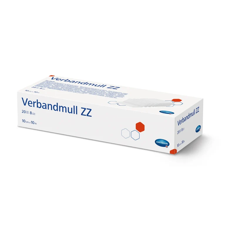 Hartmann Verbandmull ZZ in Zick-zack-Lagen, 1 Stück 10 cm