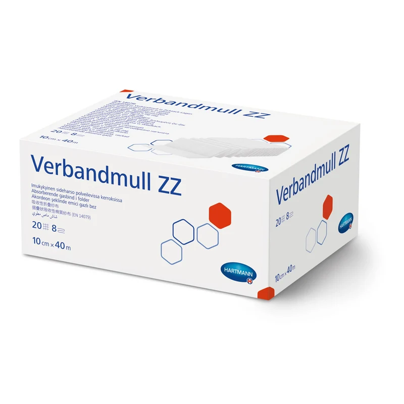 Hartmann Verbandmull ZZ in Zick-zack-Lagen, 1 Stück 10 cm