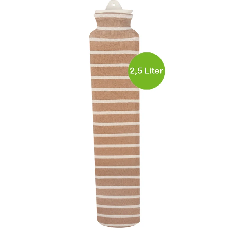 Sänger Wärmflasche LONGI mit Strickbezug, versch. Varianten