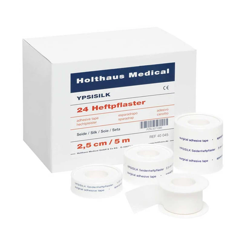Holthaus Medical YPSISILK Heftpflaster, ohne Schutzring