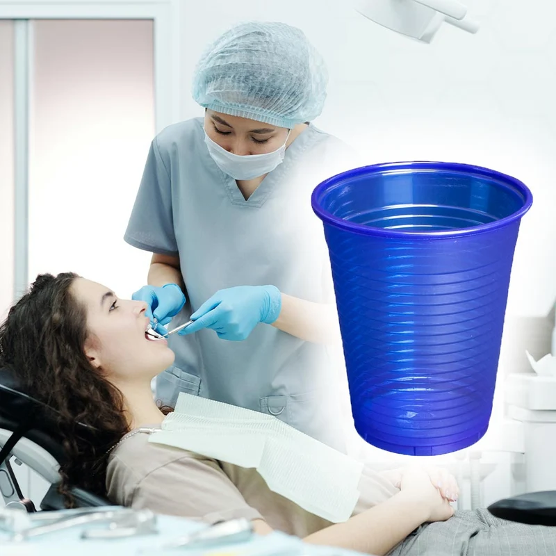 Einwegbecher, Spülbecher, Patientenbecher 180 ml, 100 St.
