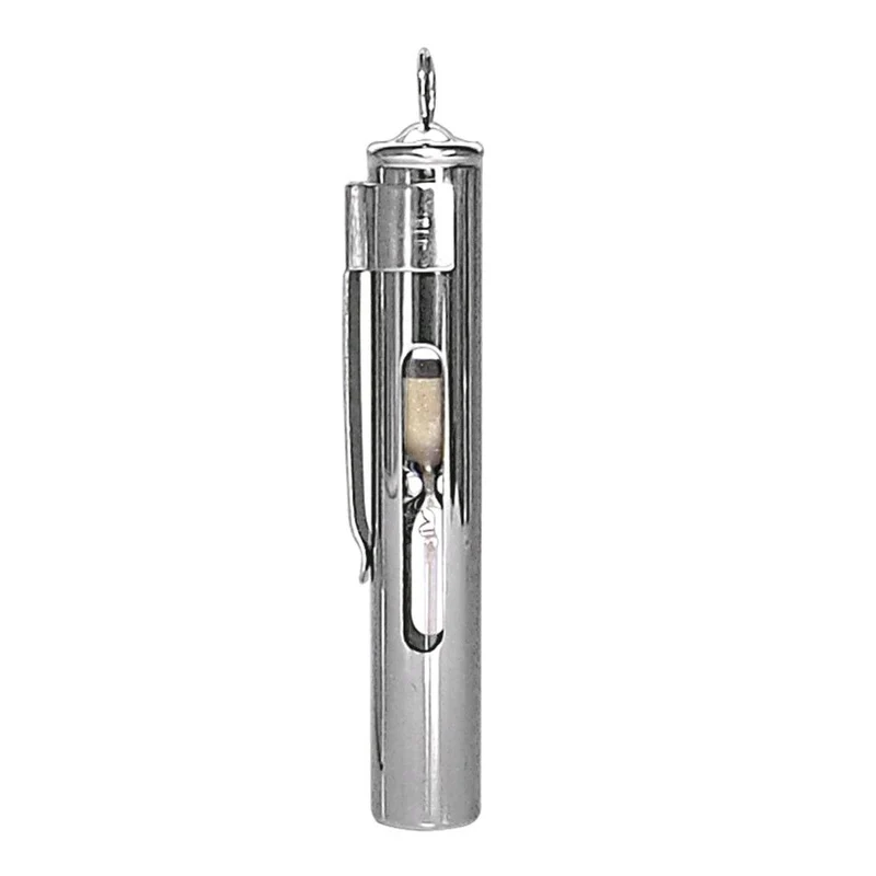 Ratiomed Sanduhr, Metallgehäuse, Ansteckclip, 1/4 oder 1/2 Minute, 1St