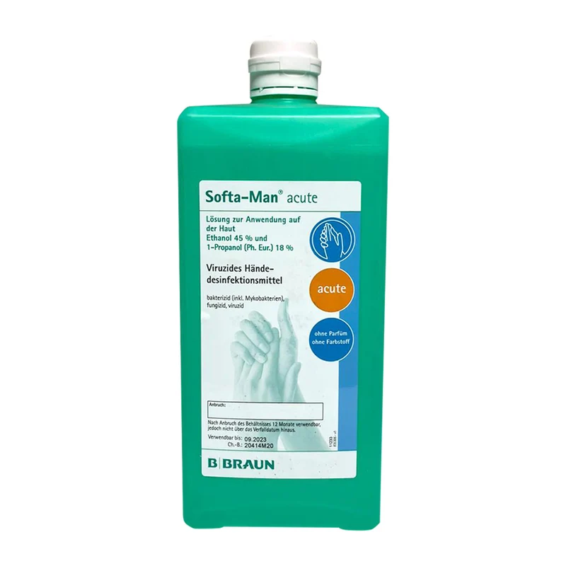 B.Braun Händedesinfektion Softa-Man® acute, Viruzides
