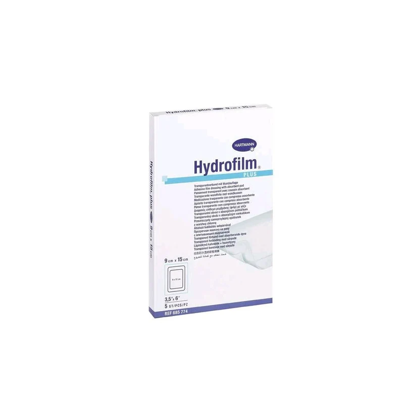 Hartmann Hydrofilm Transparentverband, 6 x 7 cm, 10 St.
