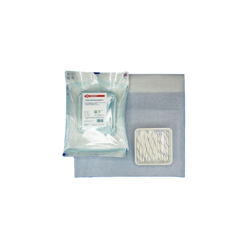 Nobaset X-Ray Gehörgangtupfer, 10 Stück, versch. Größen