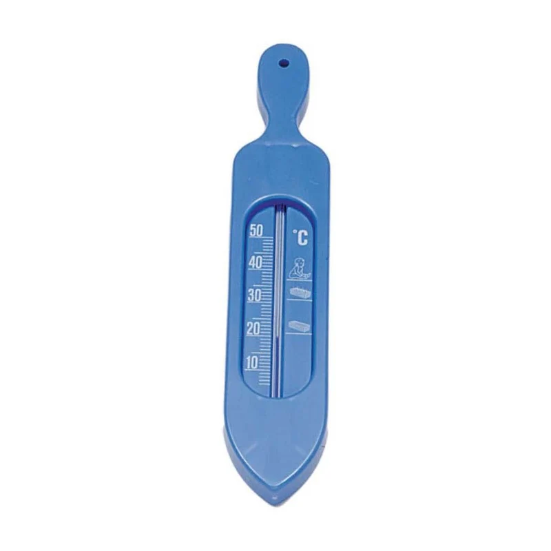 Behrend Badethermometer, Schiffchenform, Griff quecksilberfrei, Farben
