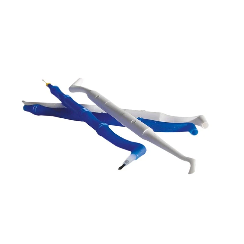 Euronda Monoart Applikationstips Halter, beidseitig, 2 St. blau o weiß