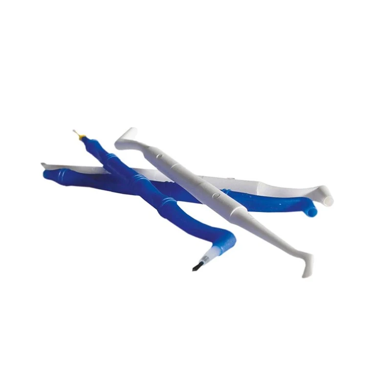 Euronda Monoart Applikationstips Halter, beidseitig, 2 St. blau o weiß