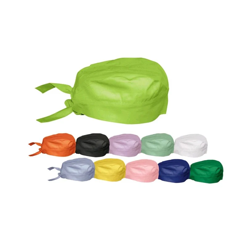 Euronda Monoart Bandana, bunte OP Hauben aus Stoff, sterilisierbar