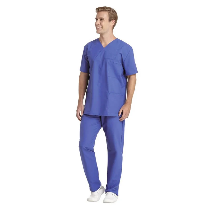 Leiber Schlupfkasack, Unisex, Kurzarm, 1 Brust-/ 2 Seitentaschen, versch. Farben/Gr.