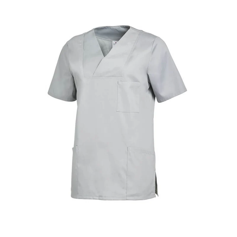 Leiber Schlupfkasack für Damen, Kurzarm, Seiten-/Brusttaschen, XS-3XL, versch. Farben