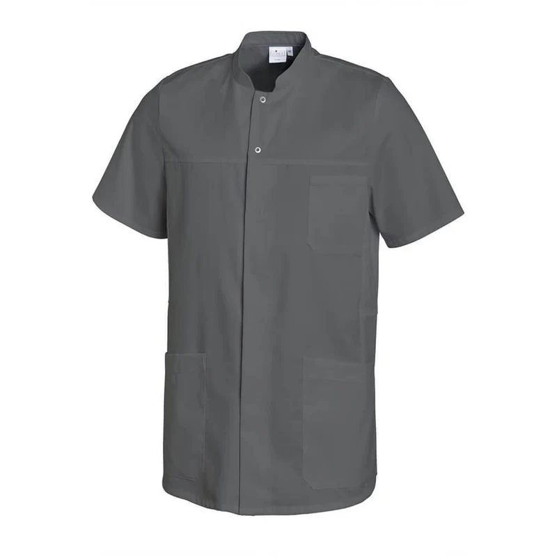 Leiber Kasack, Herren, Kurzarm, 2 Seiten- & 1 Brusttasche, Farben / Gr. S-4XL