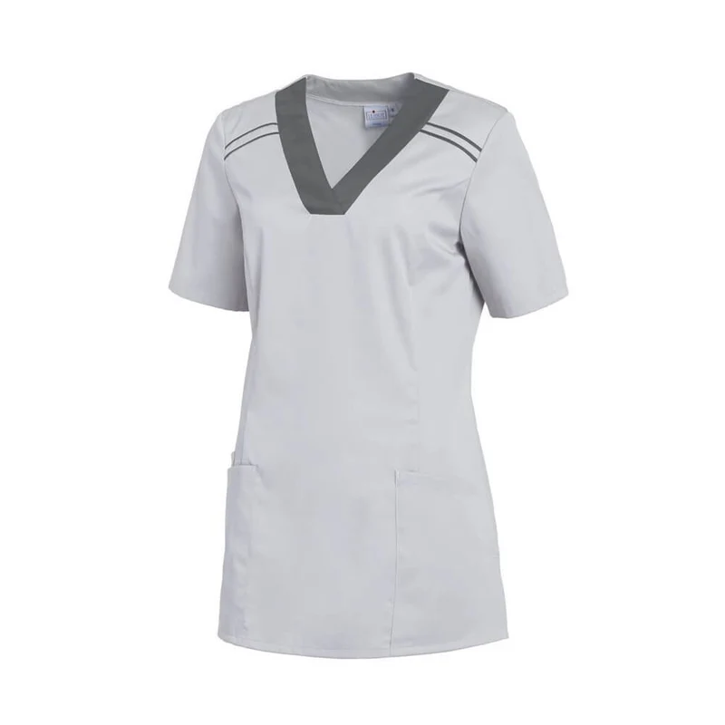 Leiber Schlupfkasack für Damen, Kurzarm, 2 Seitentaschen, XS-3XL, versch. Farben