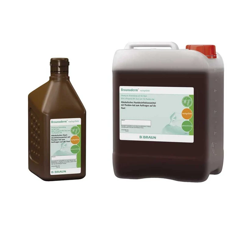 B.Braun Hautdesinfektion Braunoderm® nachgefärbt, 2 Gr.