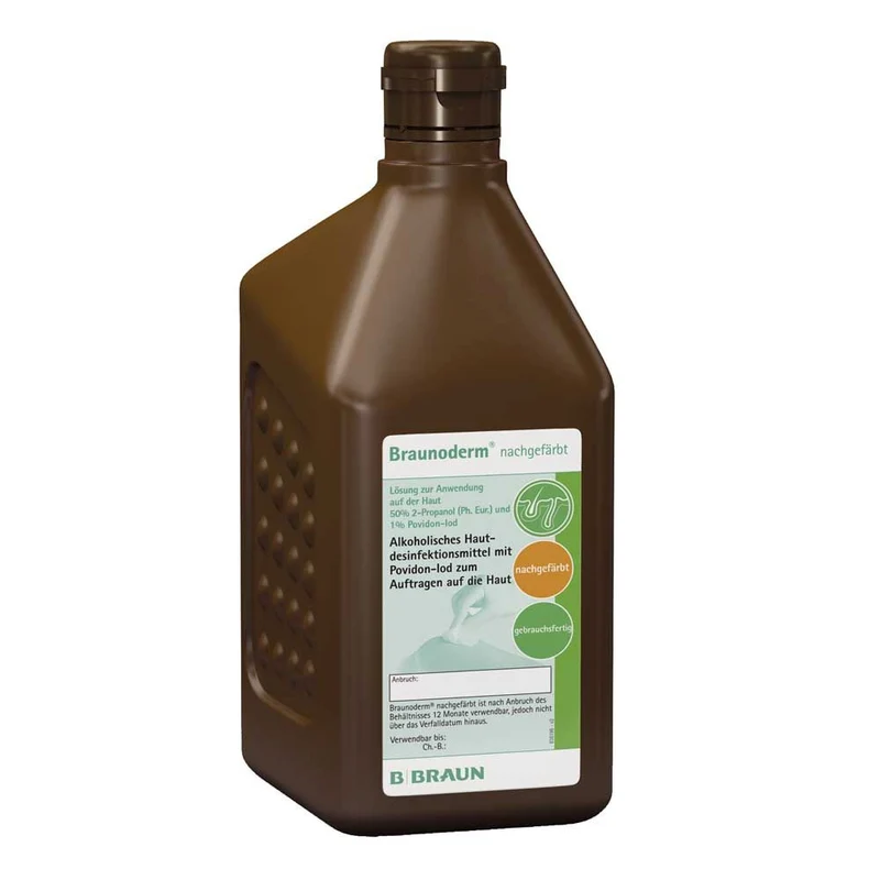 B.Braun Hautdesinfektion Braunoderm® nachgefärbt, 2 Gr.