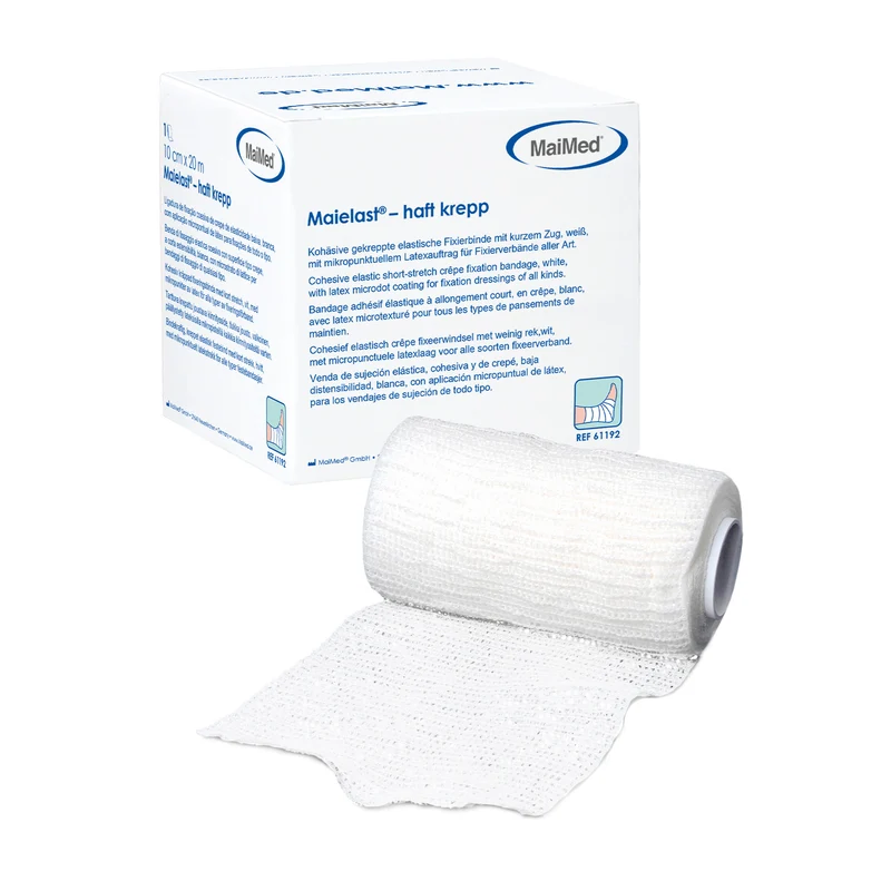 MaiMed Maielast® Elastische Fixerbinde, haft krepp, 10cmx20m, 1 St.
