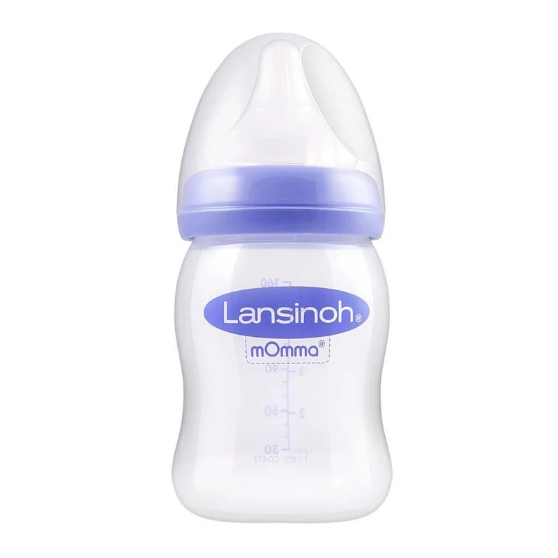 Lansinoh Weithalsflasche, NaturalWave™ Sauger, BPA frei, versch. Gr.