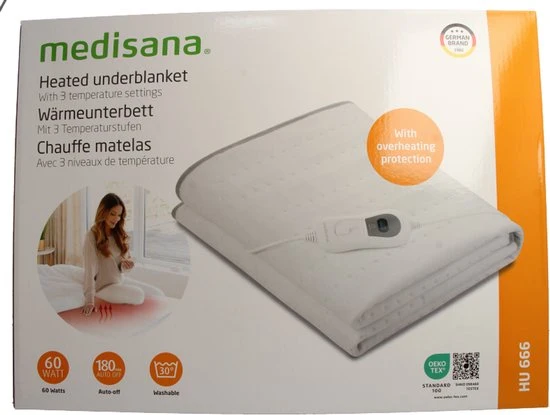 medisana HU 666 Elektrische warmte onderdeken