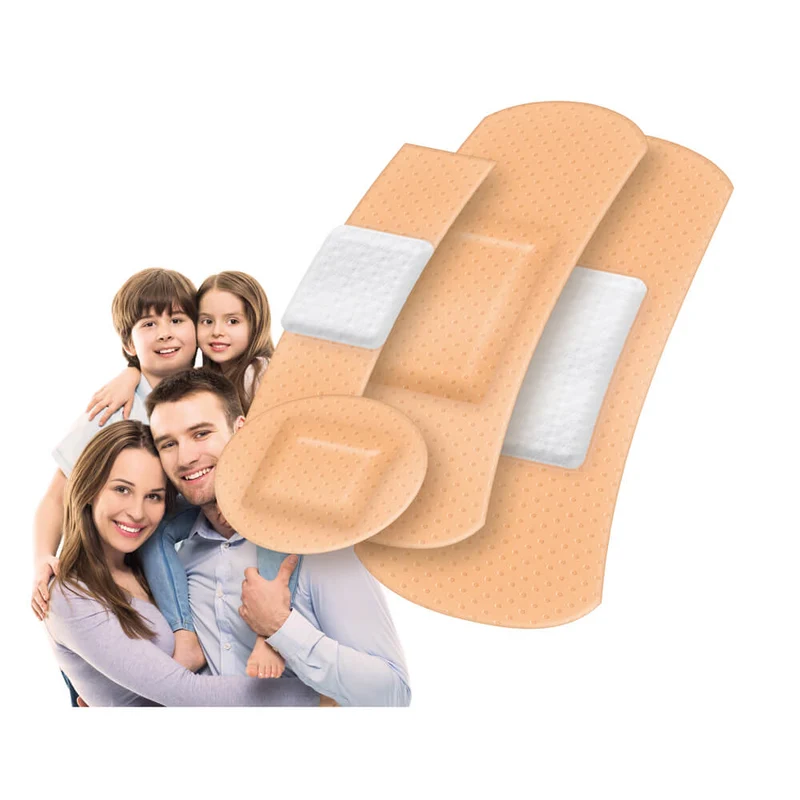 Pflasterstrips Allround, hautfarben, von Lifemed®, 4 Größen