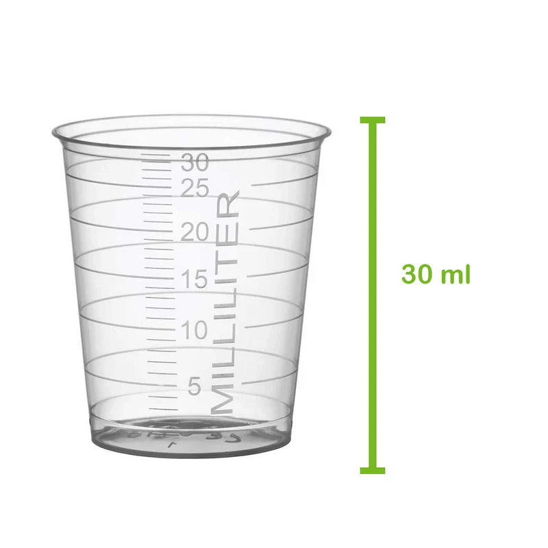 Med Comfort Einmal-Medizinbecher, 30ml, 80St, Farben